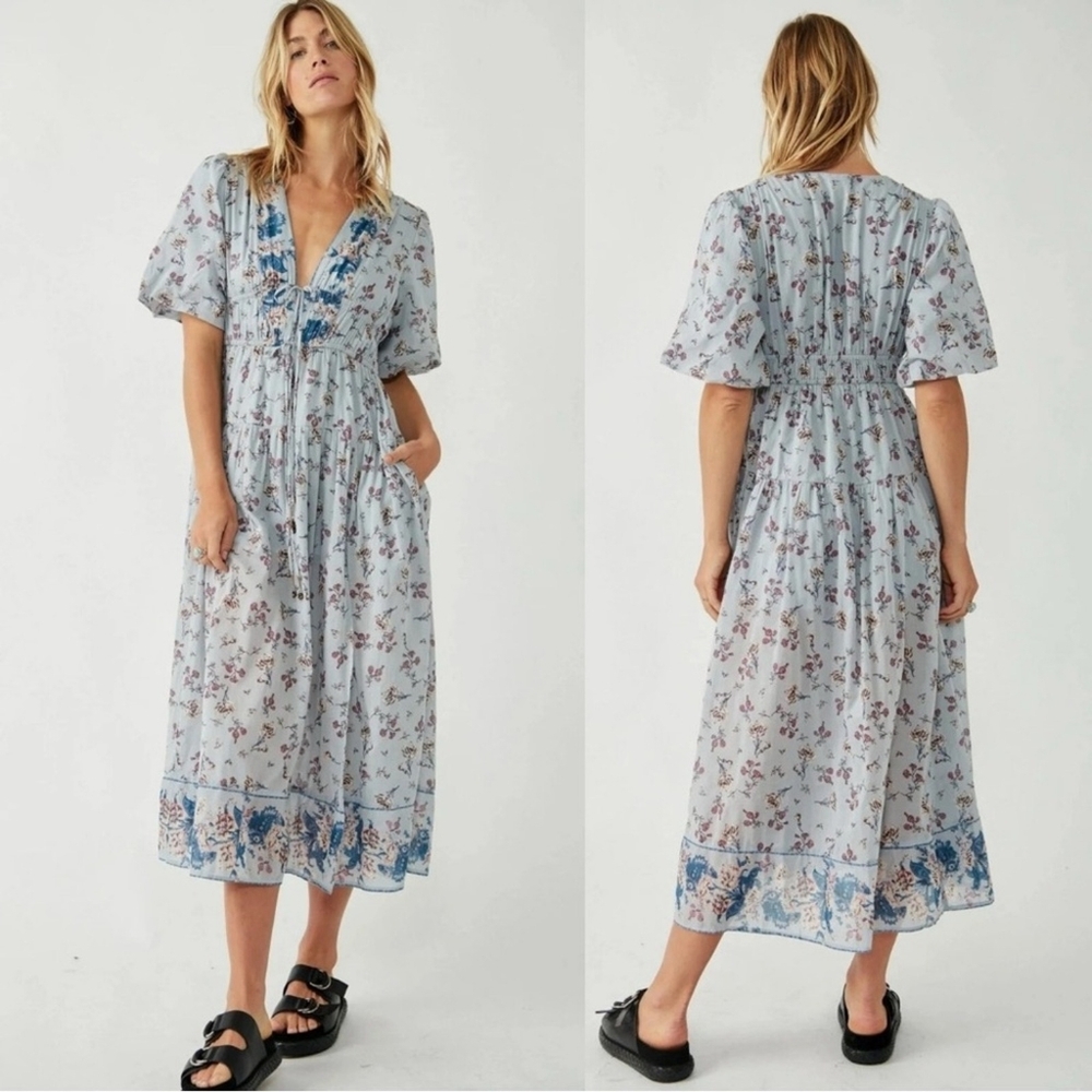 NWT Free People Lysette Maxi Dress